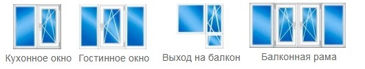 примеры пластиковых окон Rehau